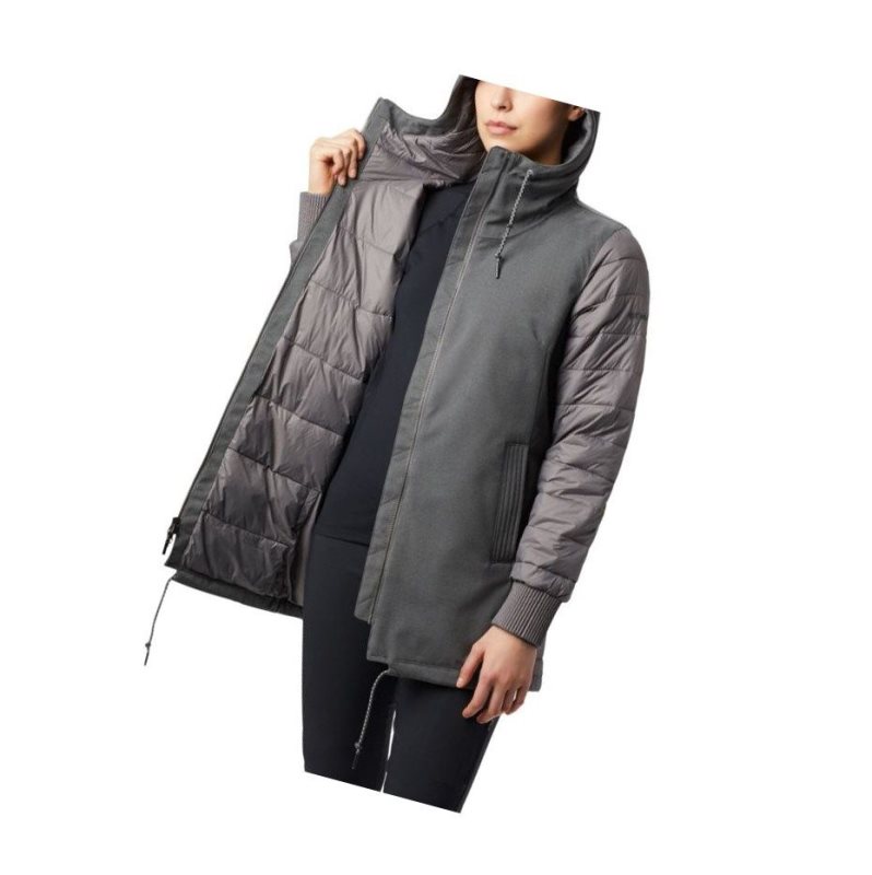 Columbia Boundary Bay Hybrid Mont Kadın Gri | 10345-JIVE