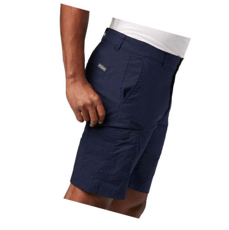 Columbia Brentyn Trail Cargo Big Şort Erkek Lacivert | 90385-YRIQ