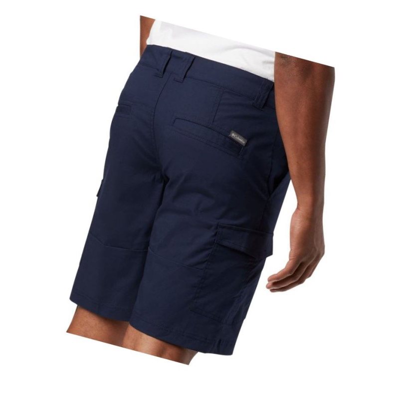 Columbia Brentyn Trail Cargo Big Şort Erkek Lacivert | 90385-YRIQ