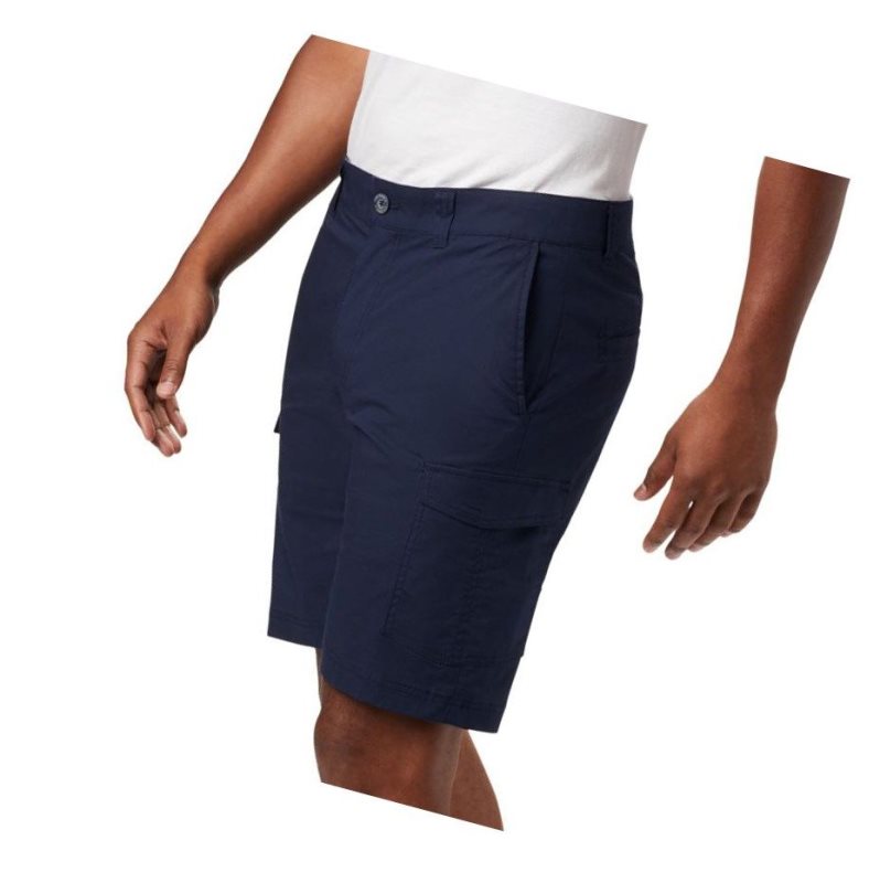 Columbia Brentyn Trail Cargo Big Şort Erkek Lacivert | 90385-YRIQ