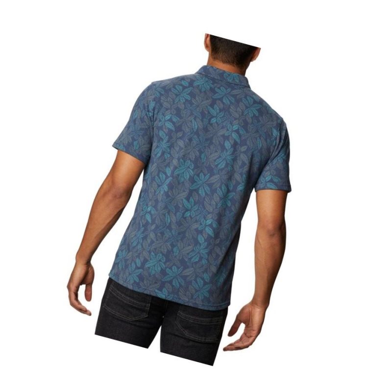 Columbia Broadleaf Canopy Polo Gömlek Erkek Turkuaz | 26418-TOLQ