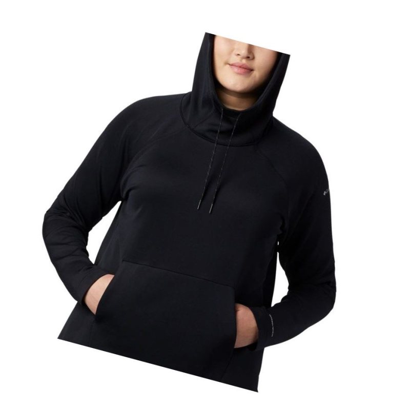 Columbia Bryce Canyon Plus Size Kapşonlu Kadın Siyah | 81470-IVSJ