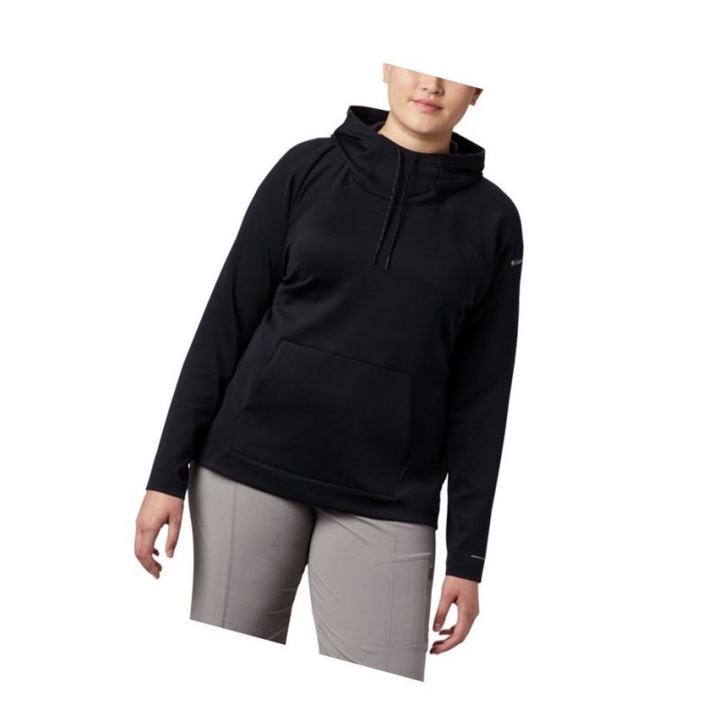 Columbia Bryce Canyon Plus Size Kapşonlu Kadın Siyah | 81470-IVSJ