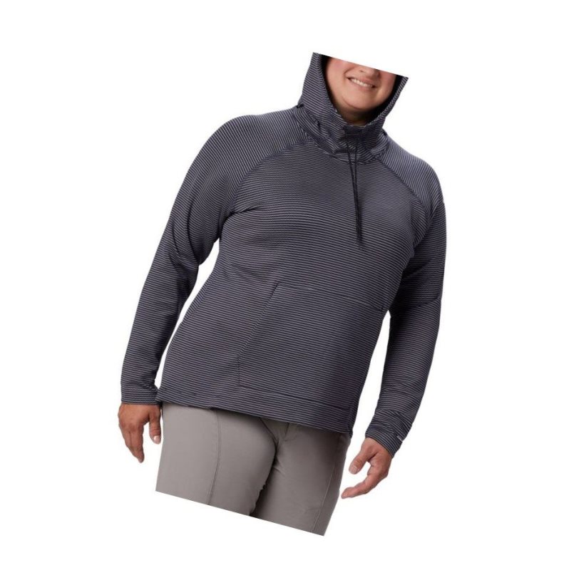 Columbia Bryce Canyon Plus Size Kapşonlu Kadın Lacivert | 79624-LBMK
