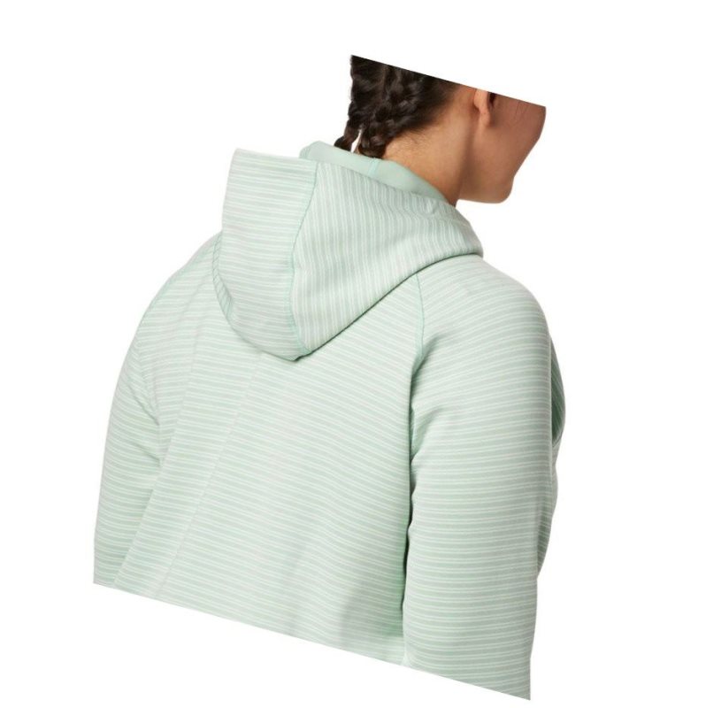 Columbia Bryce Canyon Plus Size Kapşonlu Kadın Nane | 29650-MJVY