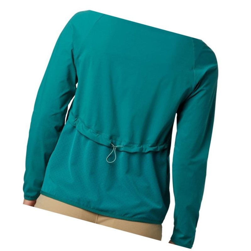 Columbia Bryce Peak Perforated Full Zip Sweatshirt Kadın Açık Yeşil | 51692-NIFA