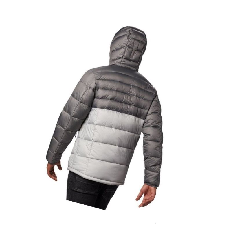 Columbia Buck Butte Insulated Hooded Mont Erkek Gri | 10897-PCMH