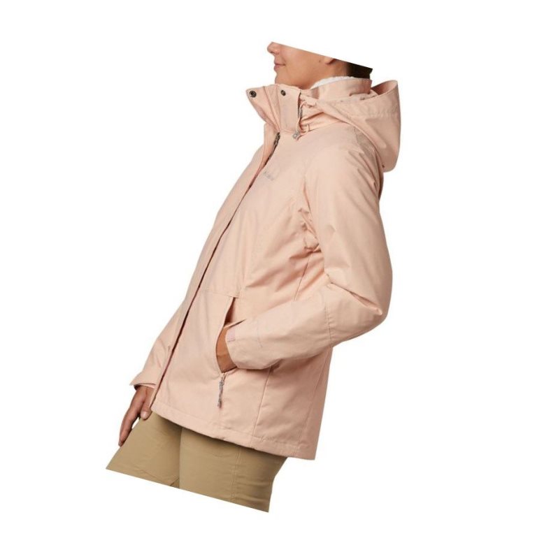 Columbia Bugaboo II Fleece Interchange Mont Kadın Pembe | 82506-ATJB