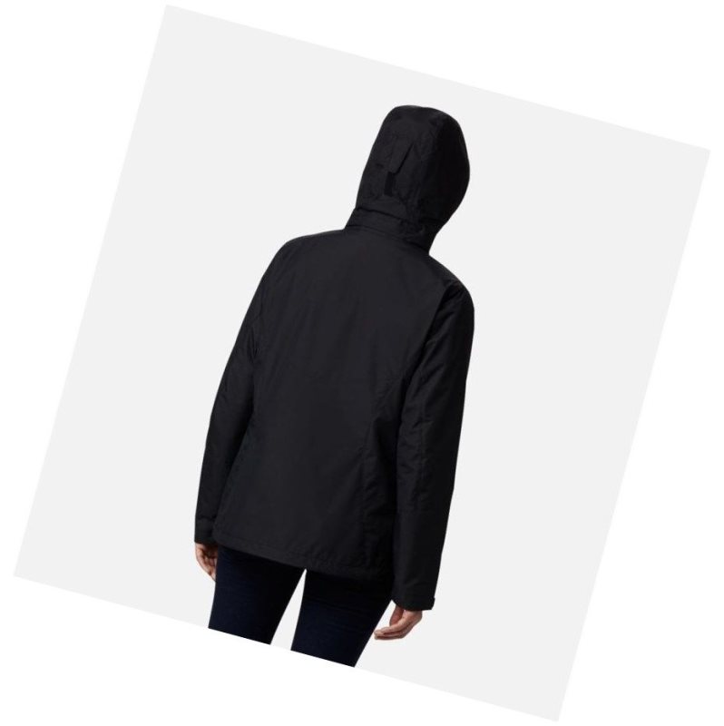 Columbia Bugaboo II Fleece Interchange Mont Kadın Siyah | 49837-AGSJ