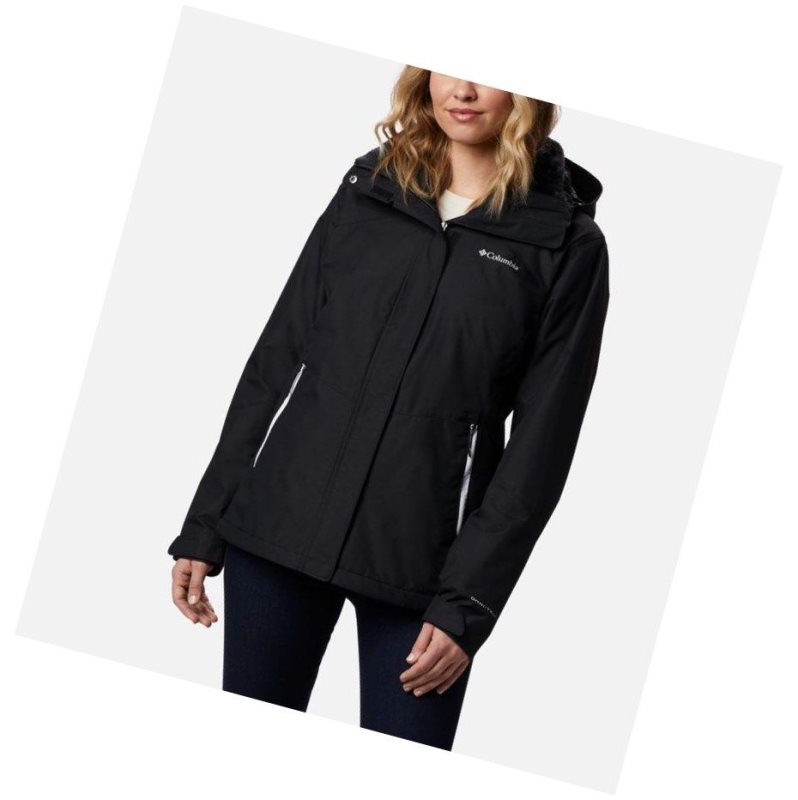 Columbia Bugaboo II Fleece Interchange Mont Kadın Siyah | 49837-AGSJ