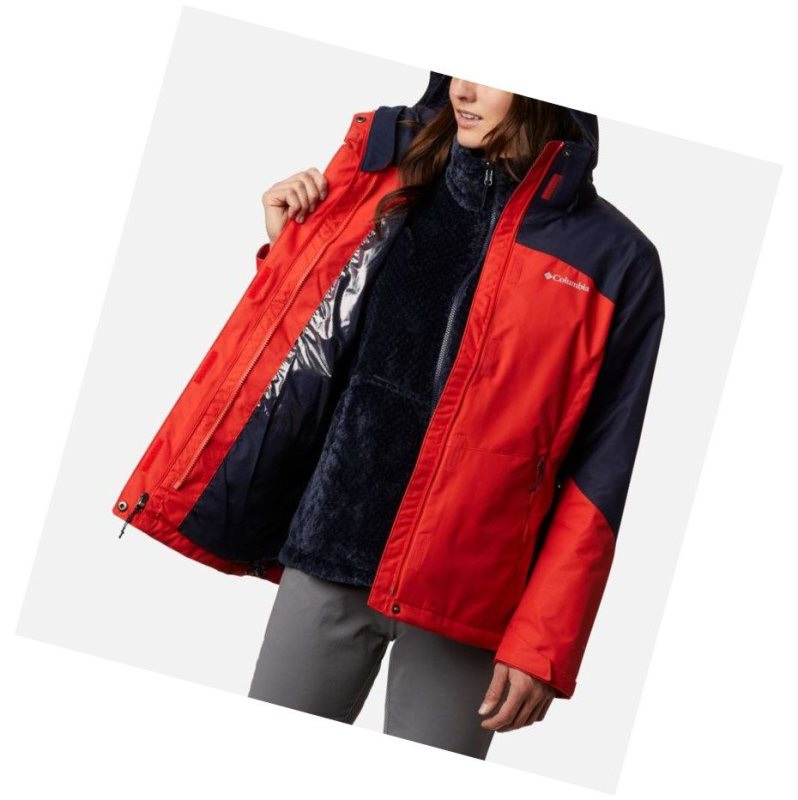 Columbia Bugaboo II Fleece Interchange Mont Kadın Turuncu | 94187-RQWH