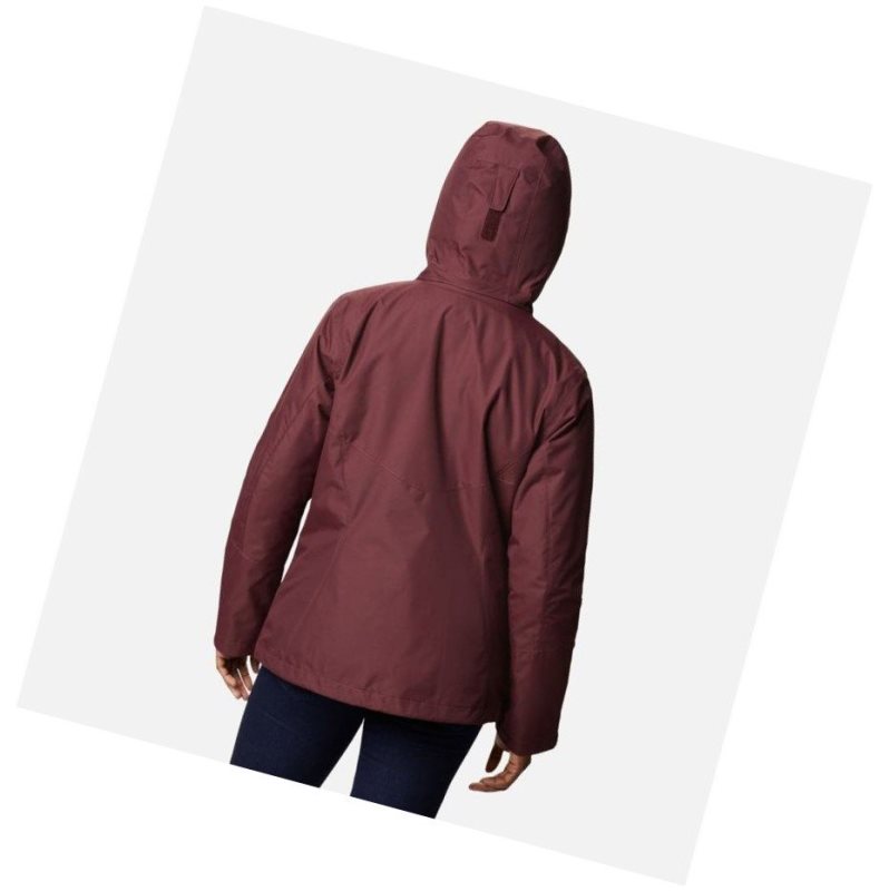 Columbia Bugaboo II Fleece Interchange Mont Kadın Bordo | 27104-BWSD