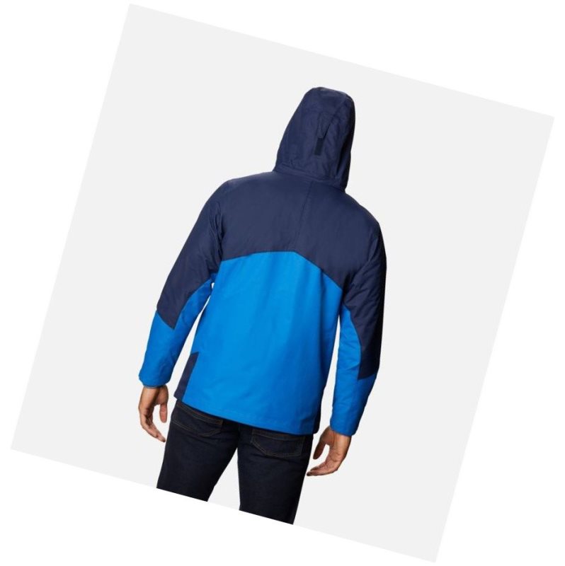 Columbia Bugaboo II Fleece Interchange Mont Erkek Açık Indigo Lacivert | 24701-IJFX