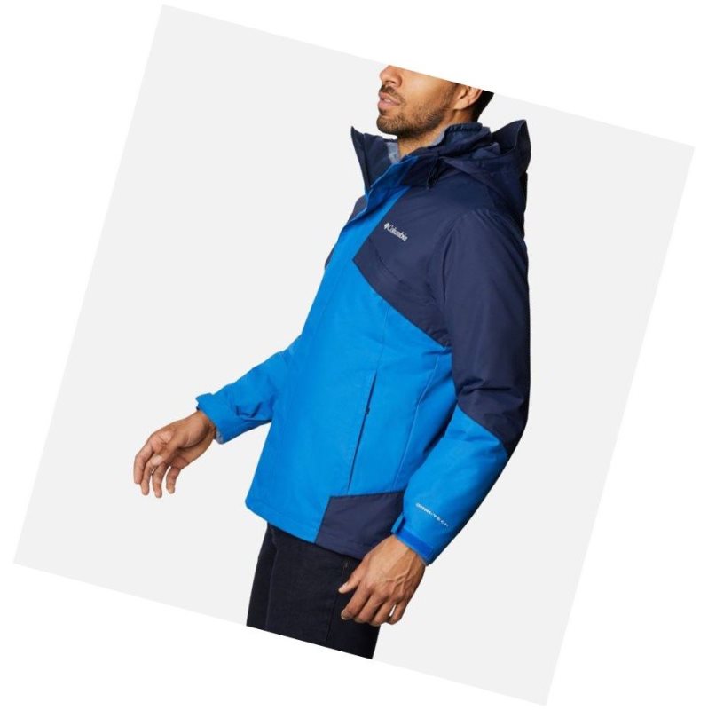 Columbia Bugaboo II Fleece Interchange Mont Erkek Açık Indigo Lacivert | 24701-IJFX