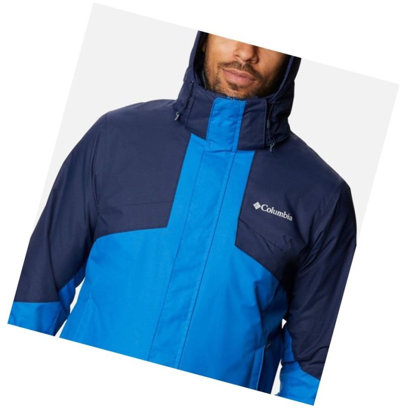 Columbia Bugaboo II Fleece Interchange Mont Erkek Açık Indigo Lacivert | 24701-IJFX