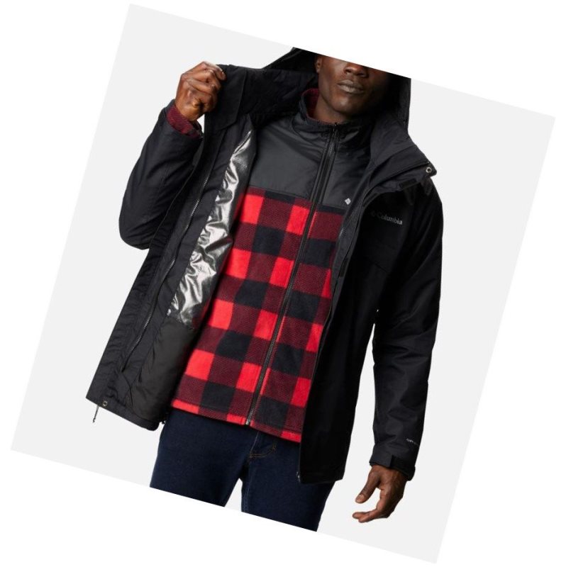 Columbia Bugaboo II Fleece Interchange Mont Erkek Siyah | 14096-FTRP
