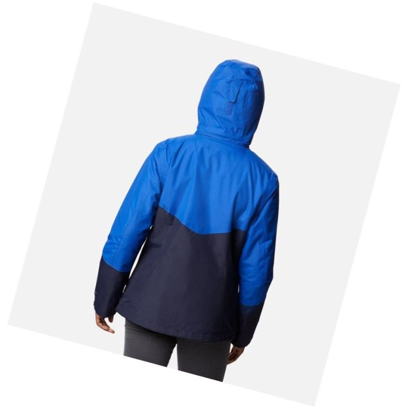 Columbia Bugaboo II Fleece Interchange Mont Kadın Lacivert Mavi | 13586-DABQ