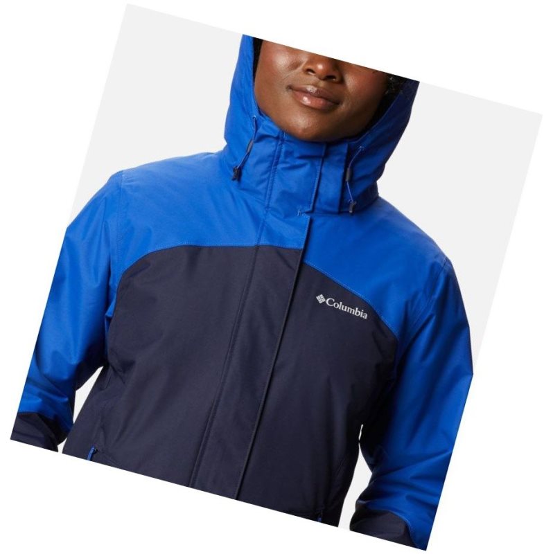 Columbia Bugaboo II Fleece Interchange Mont Kadın Lacivert Mavi | 13586-DABQ