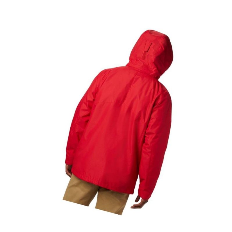 Columbia Bugaboo II Fleece Interchange Mont Erkek Mavi Kırmızı | 04759-CDEQ