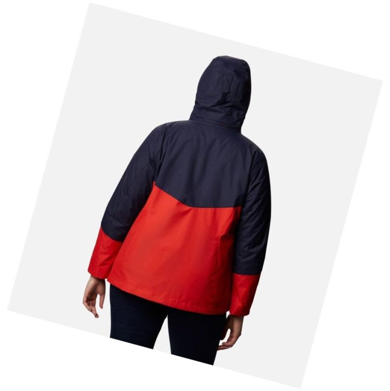 Columbia Bugaboo II Fleece Interchange Plus Size Mont Kadın Turuncu | 47013-IBSY