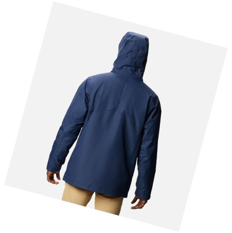 Columbia Bugaboo II Fleece Interchange Tall Mont Erkek Lacivert | 12497-PLKE