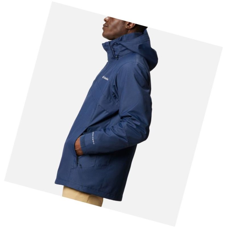 Columbia Bugaboo II Fleece Interchange Tall Mont Erkek Lacivert | 12497-PLKE