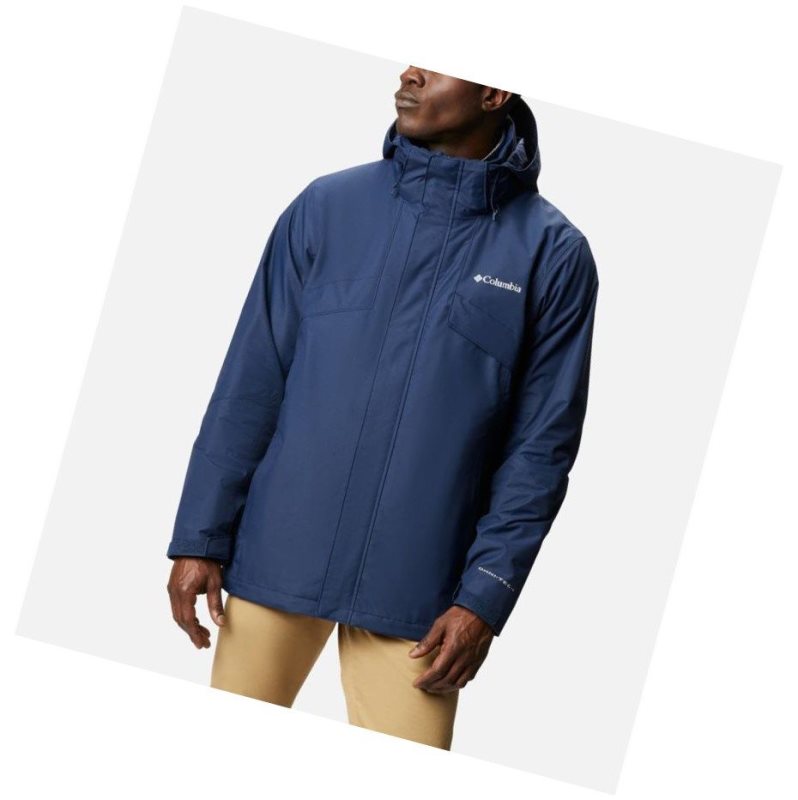 Columbia Bugaboo II Fleece Interchange Tall Mont Erkek Lacivert | 12497-PLKE