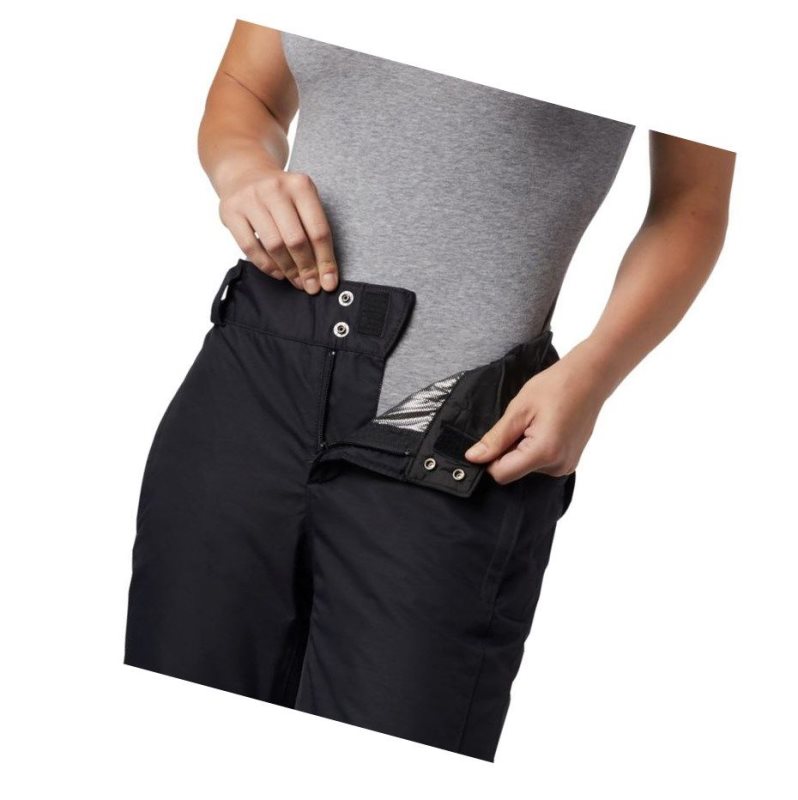 Columbia Bugaboo Omni-Heat Insulated Snow Pantolon Kadın Siyah | 65017-PDEI