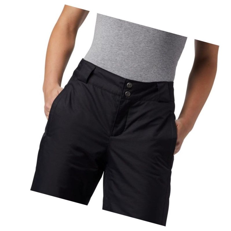Columbia Bugaboo Omni-Heat Insulated Snow Pantolon Kadın Siyah | 65017-PDEI