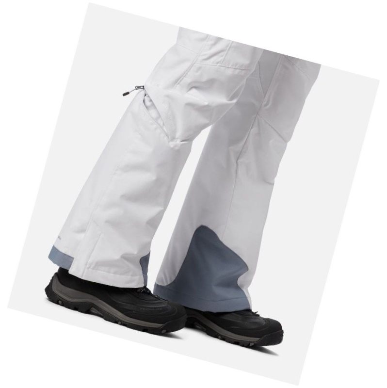 Columbia Bugaboo Omni-Heat Insulated Snow Pantolon Kadın Beyaz | 37609-GYPO