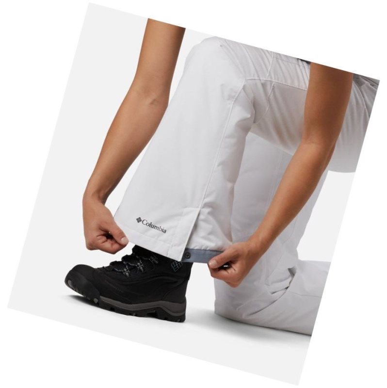 Columbia Bugaboo Omni-Heat Insulated Snow Pantolon Kadın Beyaz | 37609-GYPO