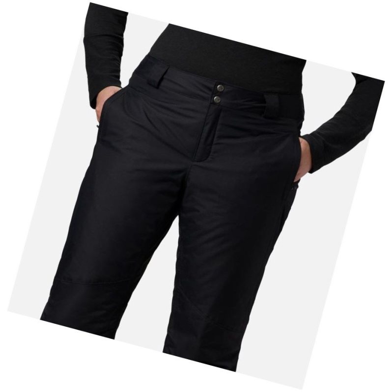 Columbia Bugaboo Omni-Heat Plus Size Pantolon Kadın Siyah | 50243-FYDL