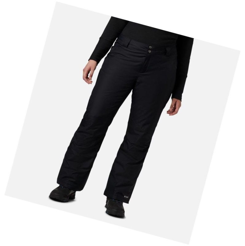 Columbia Bugaboo Omni-Heat Plus Size Pantolon Kadın Siyah | 50243-FYDL