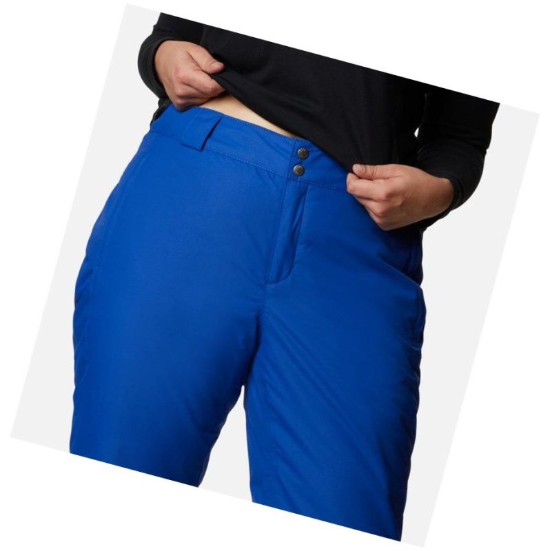 Columbia Bugaboo Omni-Heat Plus Size Pantolon Kadın Mavi | 24896-SIHK