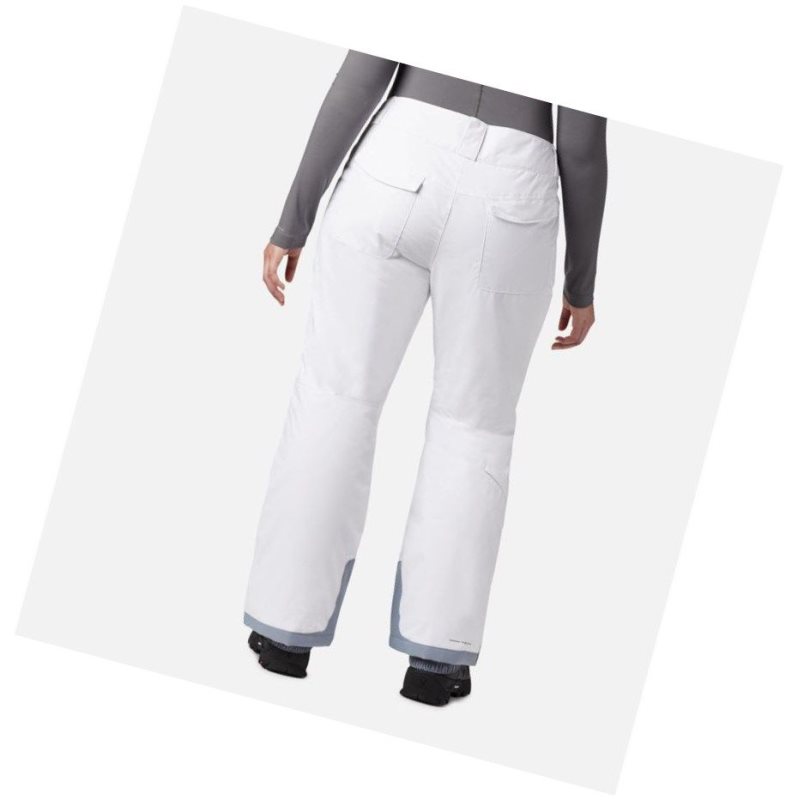 Columbia Bugaboo Omni-Heat Plus Size Pantolon Kadın Beyaz | 87069-JPYT