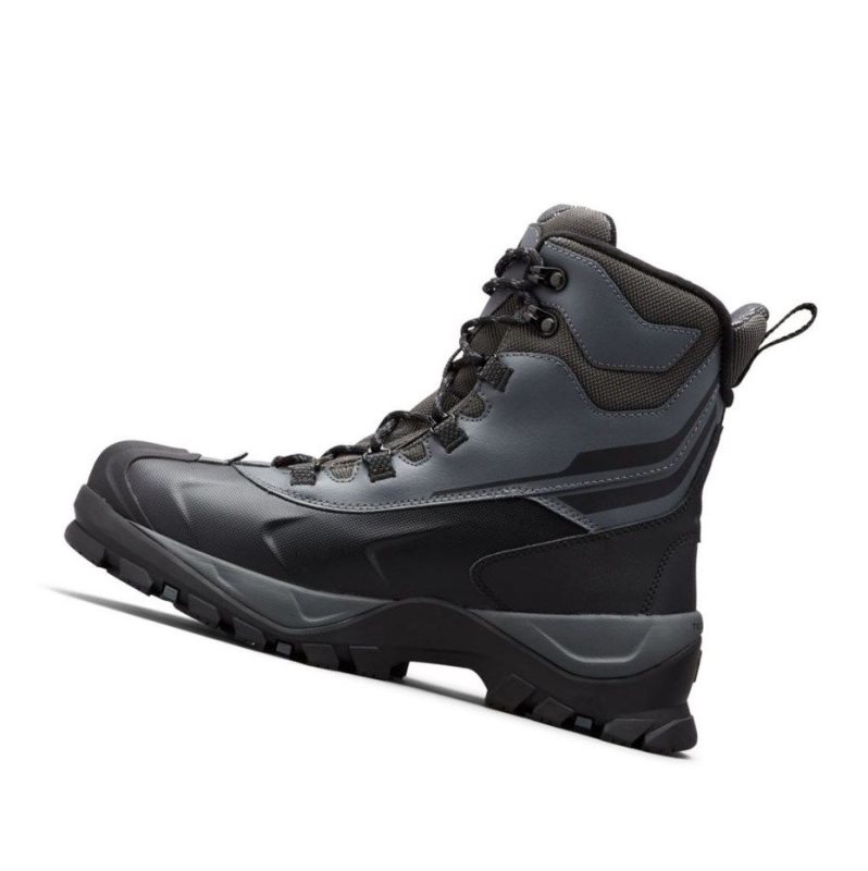Columbia Bugaboot Plus IV Omni-Heat Wide Bot Erkek Koyu Gri Siyah | 68045-NSXM
