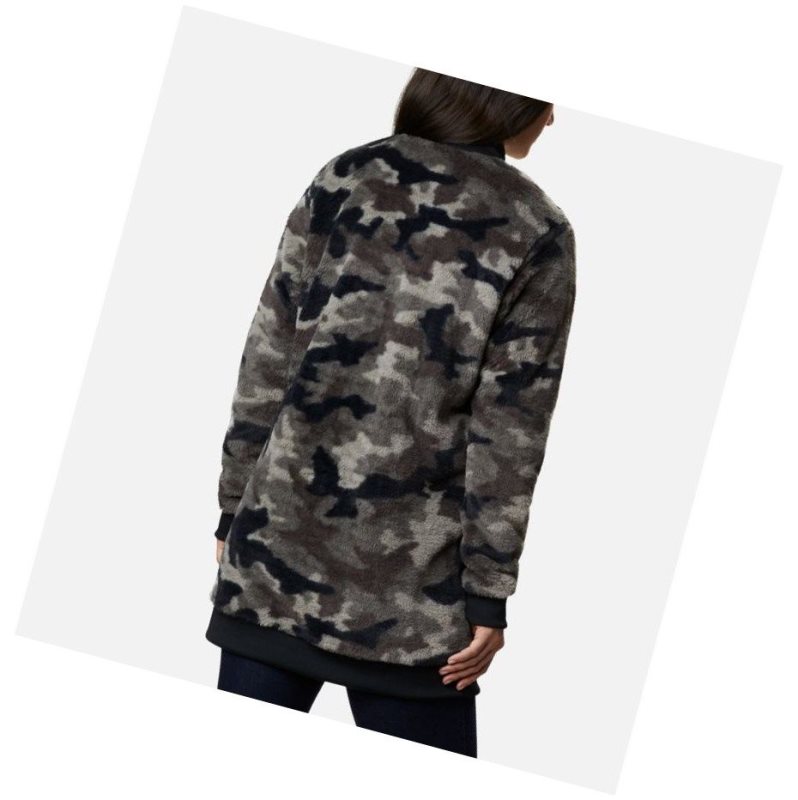 Columbia Bundle Up Printed Fleece Mont Kadın Siyah Camo | 54987-ITJY