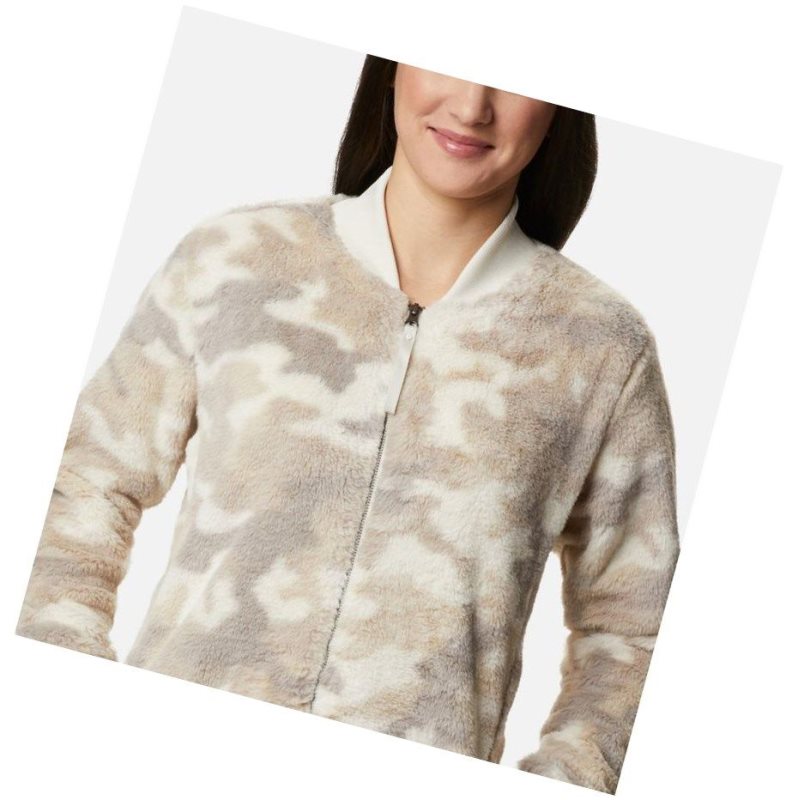 Columbia Bundle Up Printed Fleece Mont Kadın Camo | 02475-WVOQ