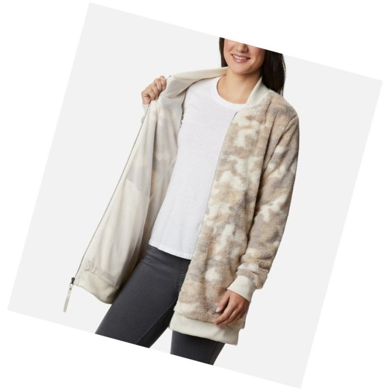 Columbia Bundle Up Printed Fleece Mont Kadın Camo | 02475-WVOQ