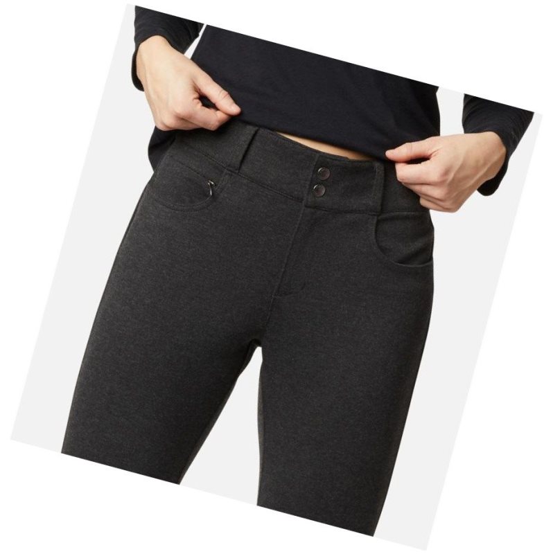 Columbia Butte Hike 5-Pocket Pantolon Kadın Koyu Gri | 41728-SNXJ
