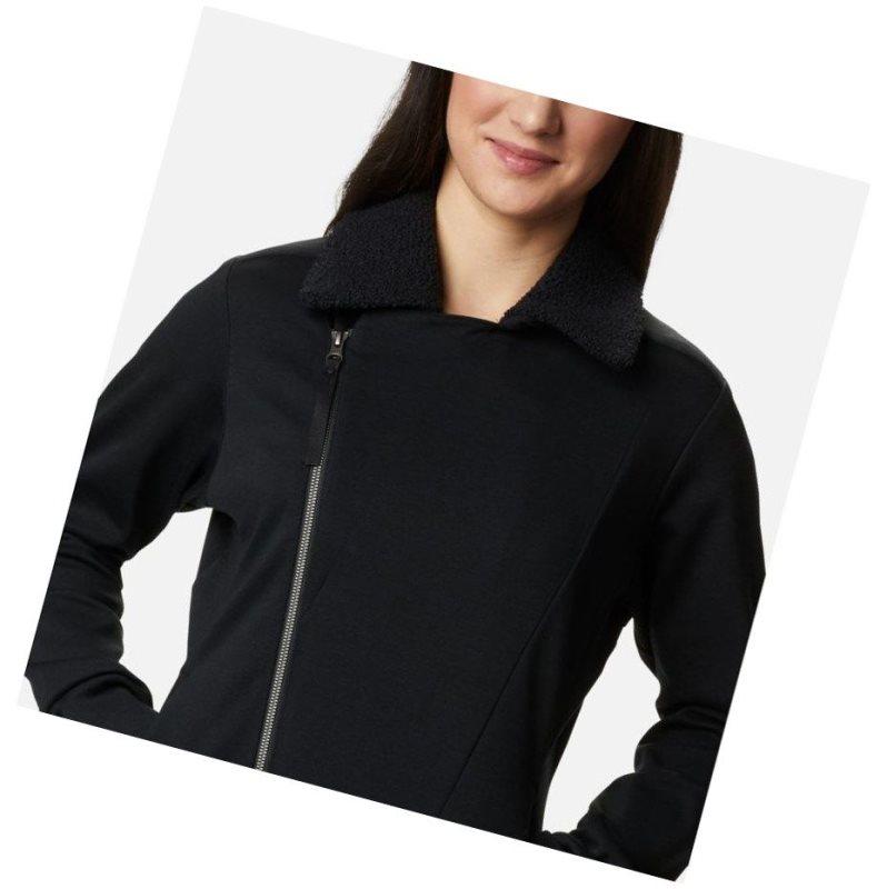 Columbia Butte Hike Full Zip Mont Kadın Siyah | 47596-KOUF