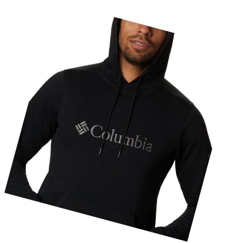 Columbia CSC Basic Logo II Kapşonlu Erkek Siyah | 45019-NIQB