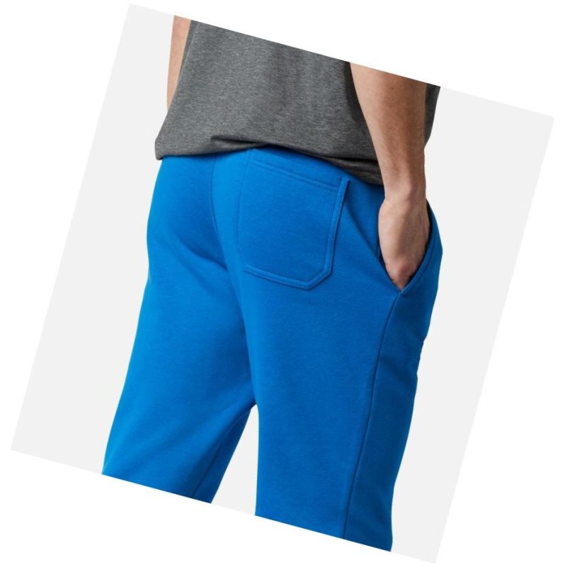 Columbia CSC Logo Fleece Jogger II Pantolon Erkek Açık Indigo Beyaz | 18954-CSNL