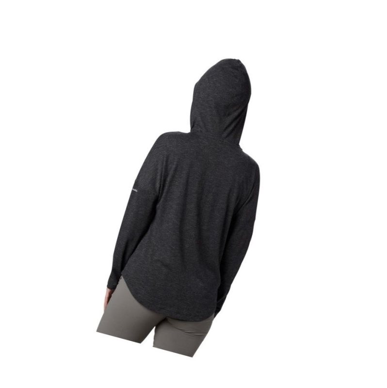 Columbia Cades Cove Full Zip Kapşonlu Kadın Siyah | 52974-BWVC