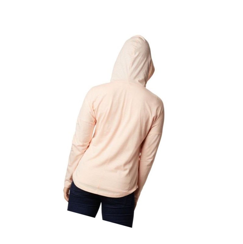 Columbia Cades Cove Full Zip Kapşonlu Kadın Pembe | 87325-FGCJ