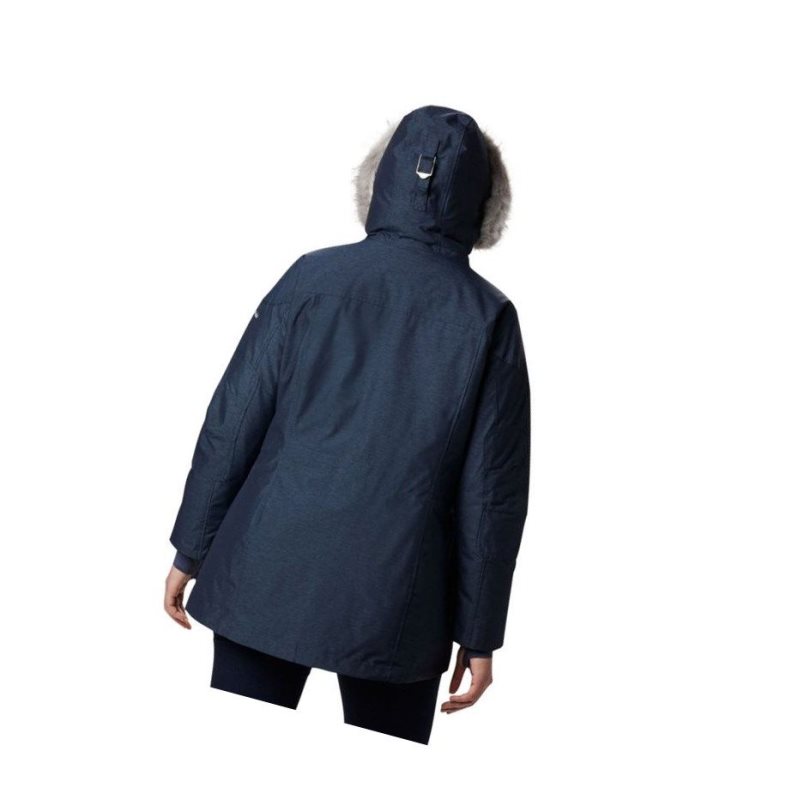 Columbia Carson Pass Interchange Plus Size Mont Kadın Lacivert | 61948-ORHC