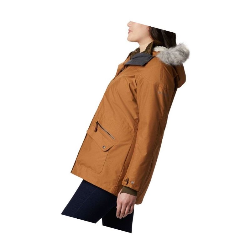 Columbia Carson Pass Interchange Plus Size Mont Kadın Kahverengi | 50271-NOFW