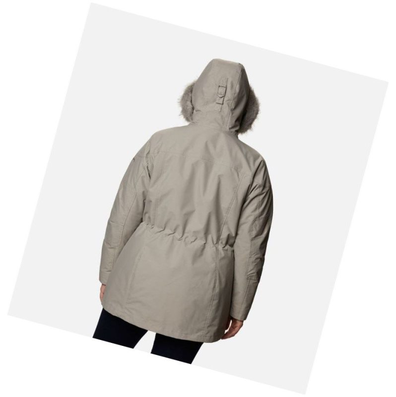 Columbia Carson Pass Interchange Plus Size Mont Kadın Gri | 92830-HPAW