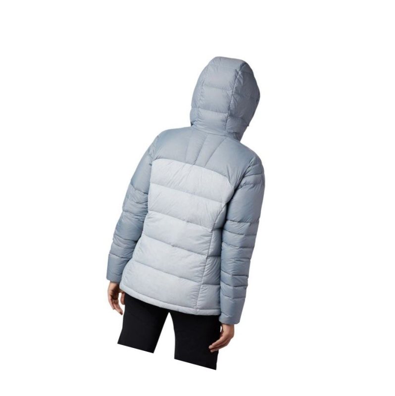Columbia Centennial Creek Down Hooded Mont Kadın Gri | 90751-YNUA