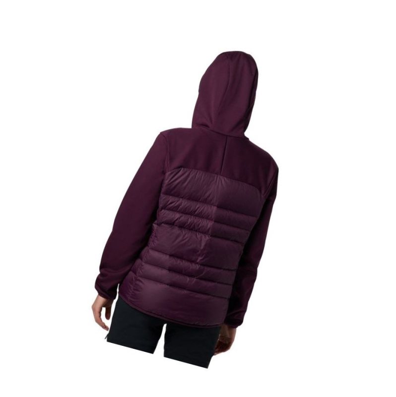 Columbia Centennial Creek Down Hybrid Mont Kadın Siyah Pembe | 58901-XCRE